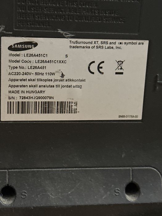 Telewizor Samsung 26 cali