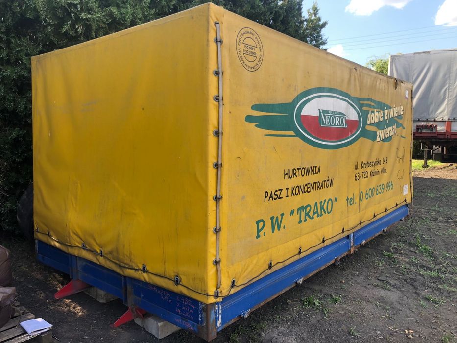 Kontener ZABUDOWĘ Burto-Plandeka