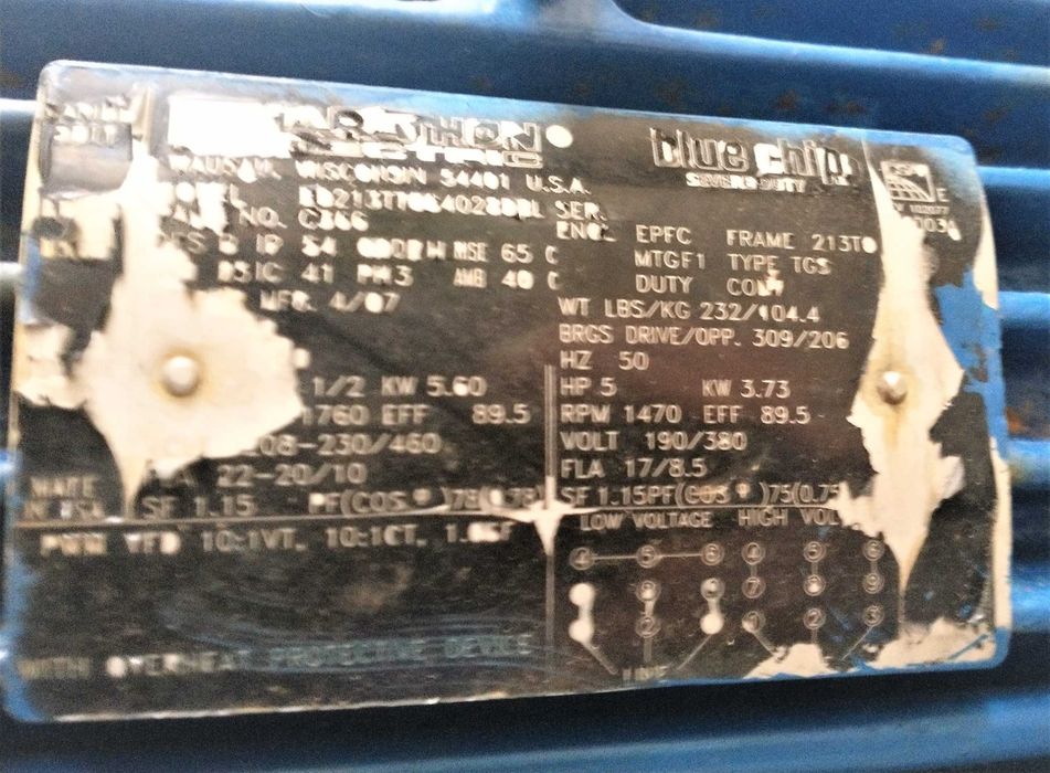 Agregat, zasilacz hydrauliczny 5,6 kW.