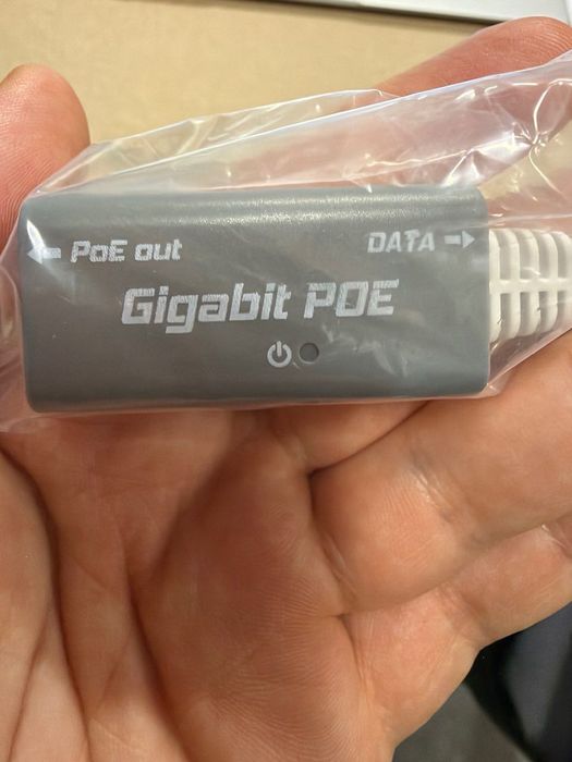 Адаптер PoE Mikrotik RBGPOE маю 45шт