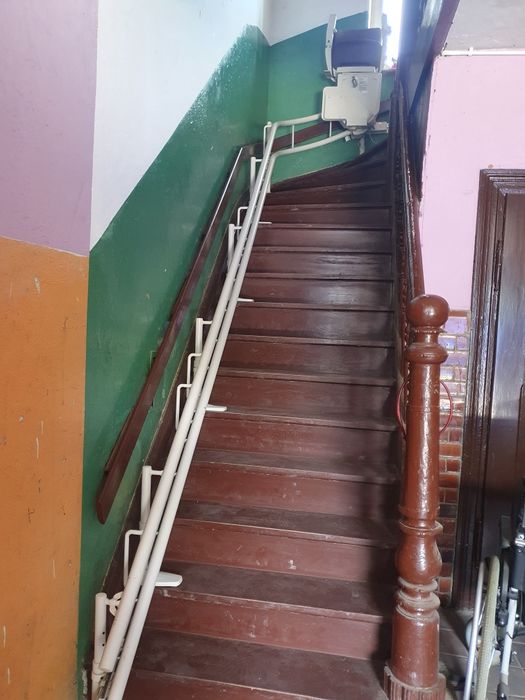 Winda krzesełko schodowe skrętne