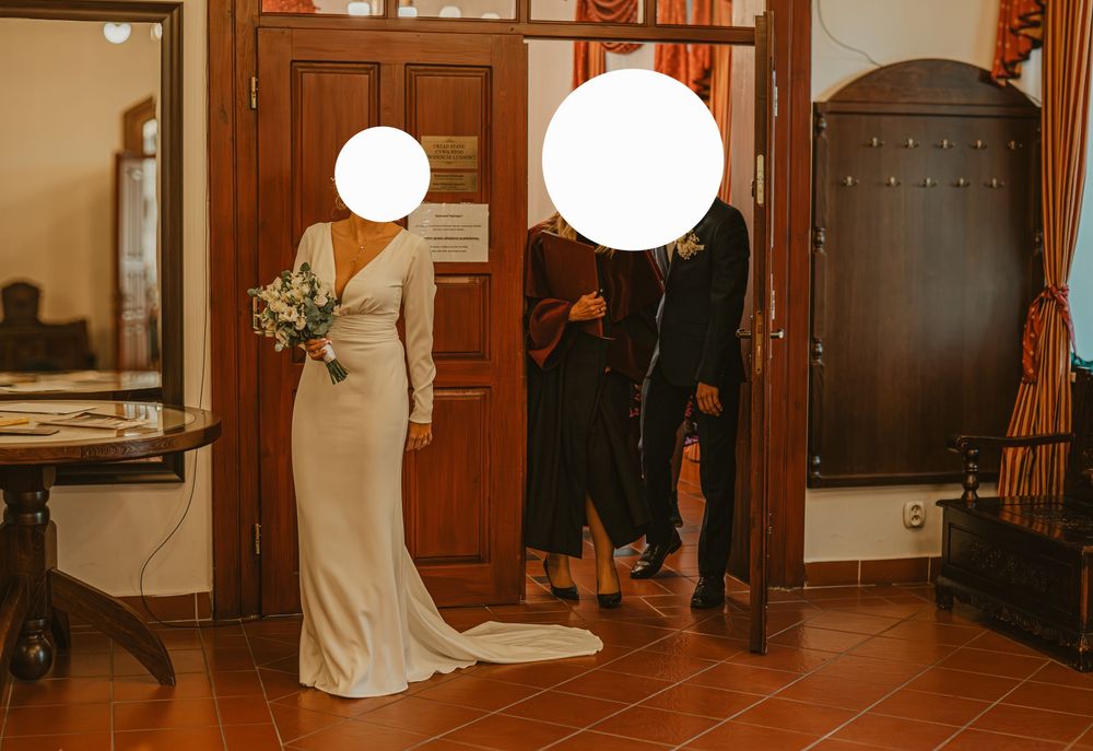Piękna suknia ślubna