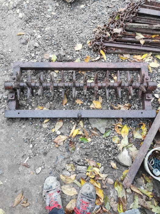 Kolczatka do pługa jednowałkowa