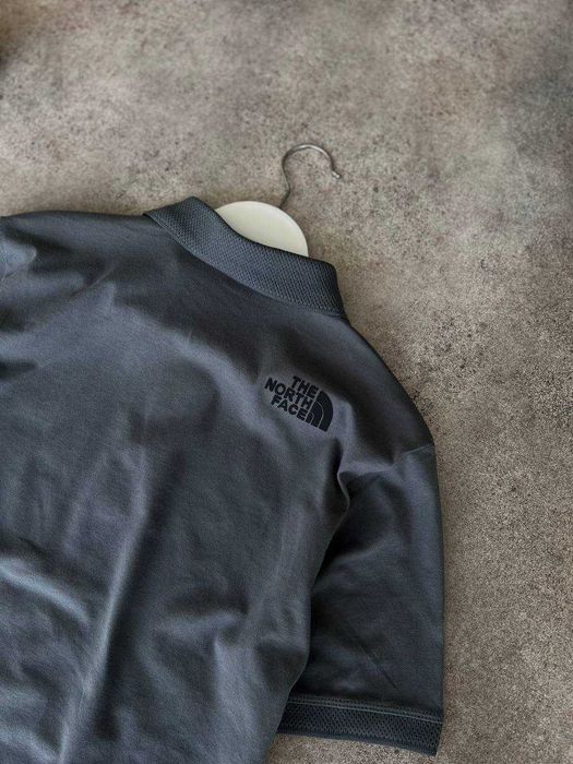 Футболка поло TNF The North Face Premium з qr-code і біркою i57/71-2