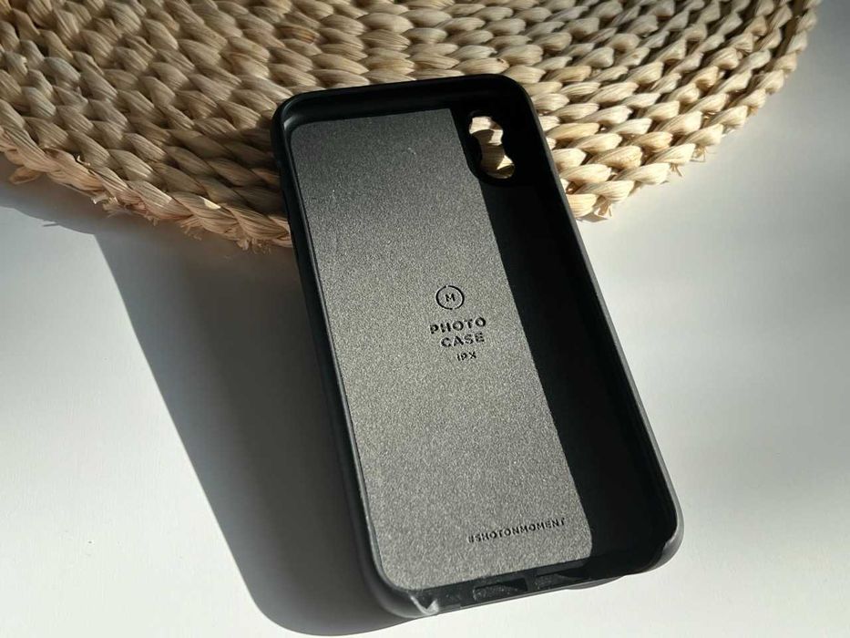 Чехол Moment на iPhone XS (черный)