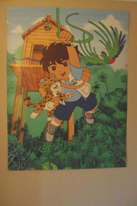 FOTOTAPETA Diego i przyjaciele Dora wydruk plakat duży 150x112,5cm