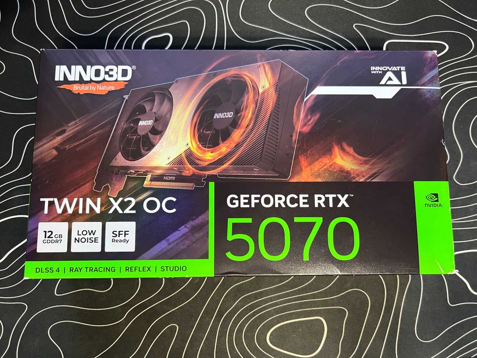 Відеокарта INNO3D RTX 5070 TWIN X2 OC 12GB GDDR7