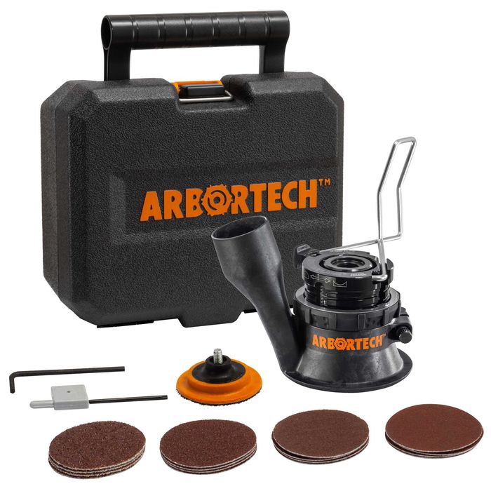 Przystawka na szlifierkę kątową do robienia mis kul z drewna ARBORTECH