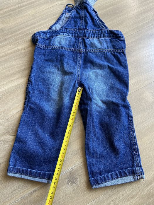Ogrodniczki jeansowe 86