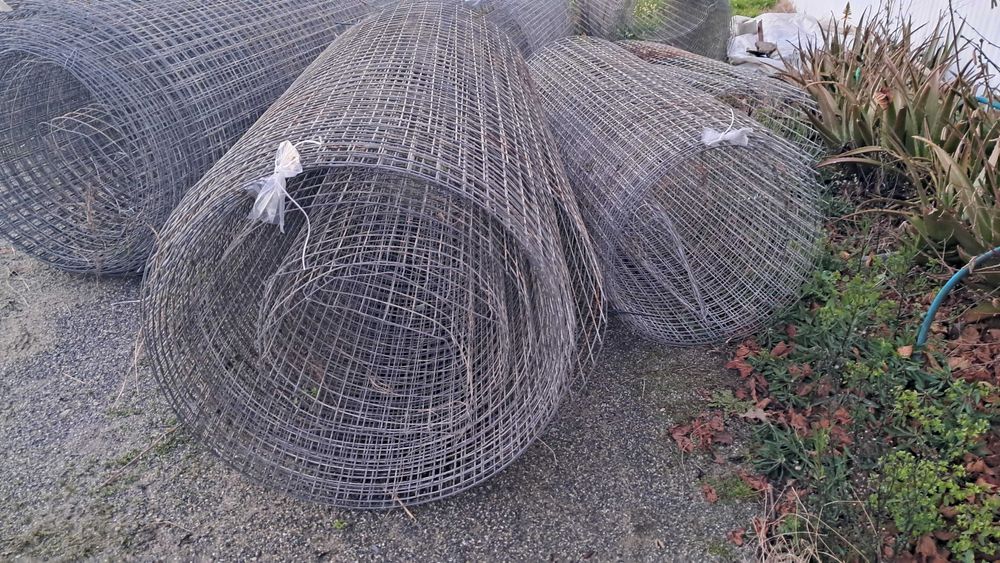 Rede Galvanizada quadriculada 4x4 por 1,52