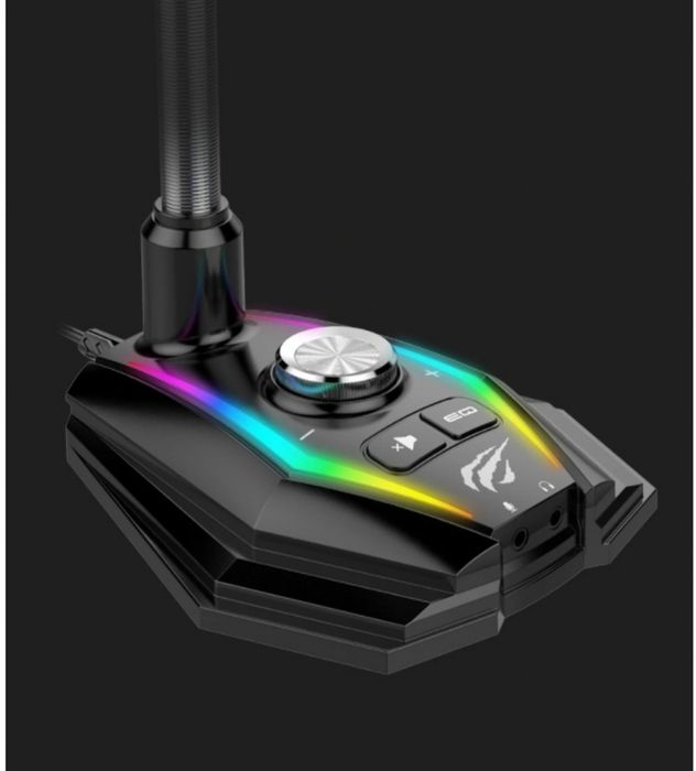 Mikrofon gamingowy RGB