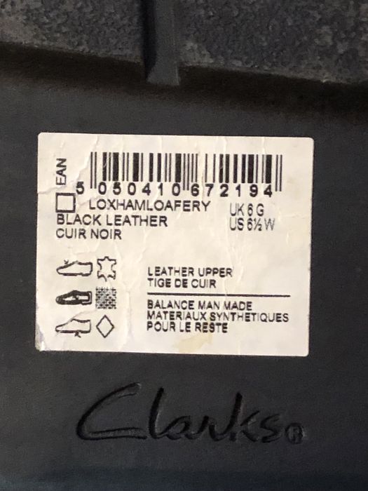 Лофери Clarks Orinoco 2 Penny чорні