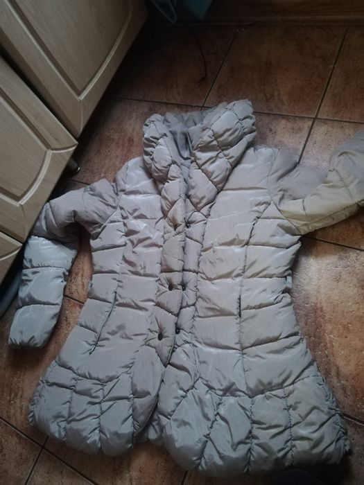 Kurtka zimowa z kołnierzem, r. L