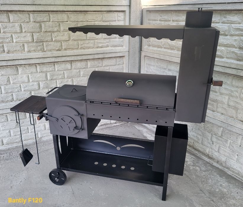 • 4в1 • 5мм • АКЦІЯ • Мангал/Піч під казан/Коптильня/ Барбекю/Печь под