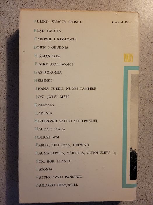 Jerzy Fonkowicz Helsińskie ABC 1977 Iskry