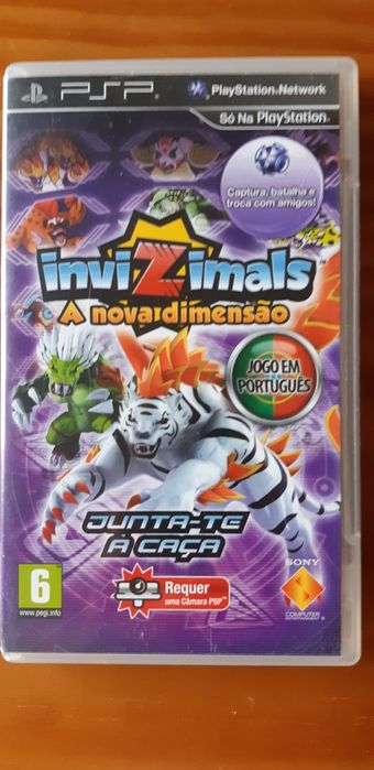 Jogo PSP InviZimals A Nova Dimensão