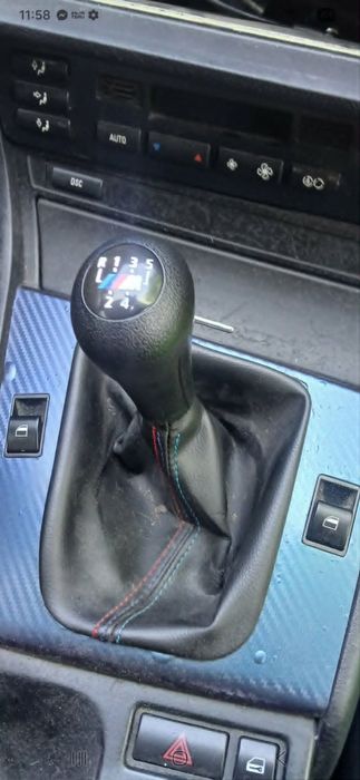 BMW E46 gałka zmiany biegów, mieszek.