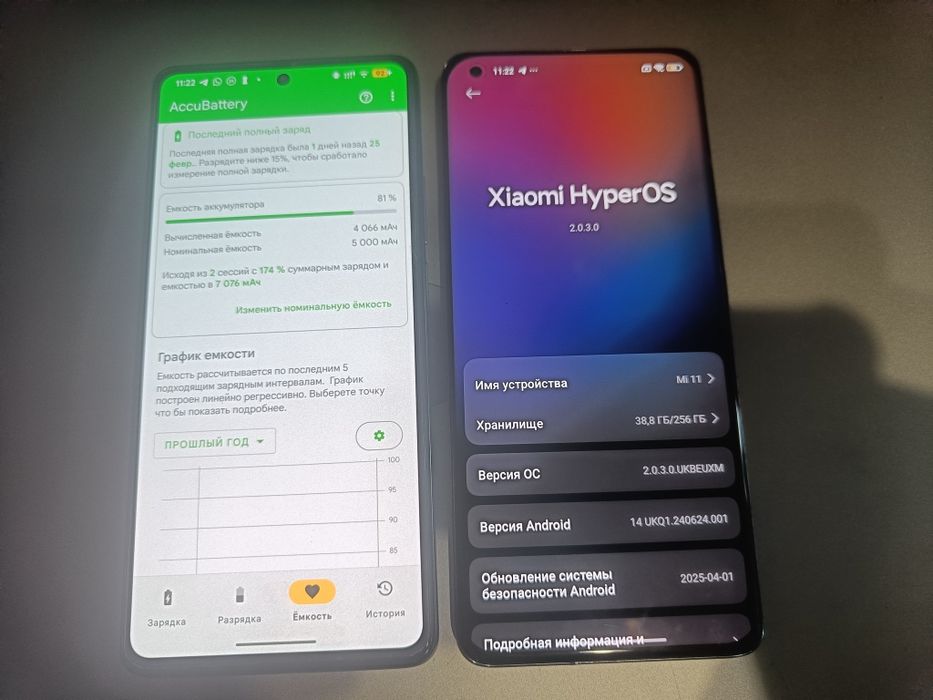 Продам xiaomi mi11 и mi11t pro