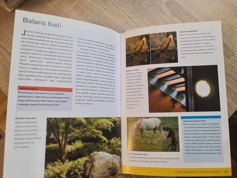 Książka, album podręcznik "Fotografia cyfrowa" 98 stron