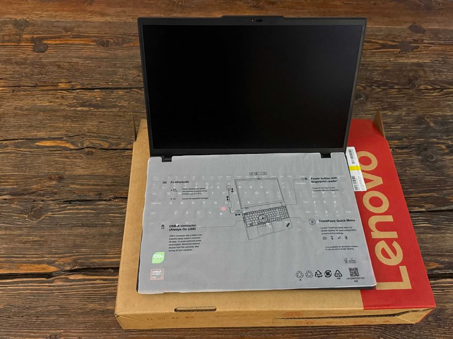 Laptop Lenovo ThinkPad T16 Gen 4 16" Ryzen AI 7 32GB 1TB SSD Win11 Pro