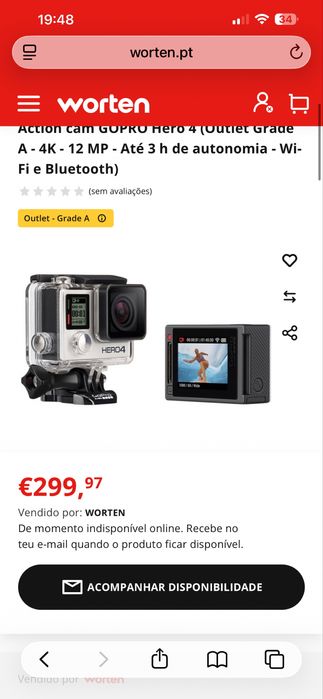 GOPRO HERO 4 silver