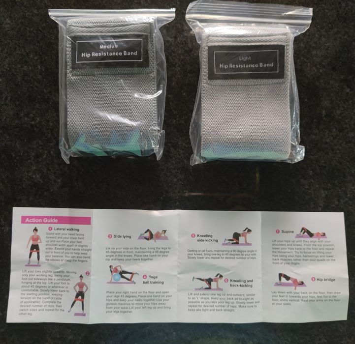 Banda resistência yoga, pilates, ginástica...