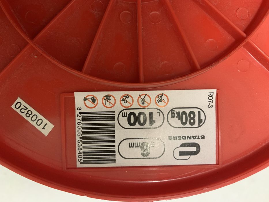 Lina pleciona Standers średnicy 6mm 180kg dlugość 100m