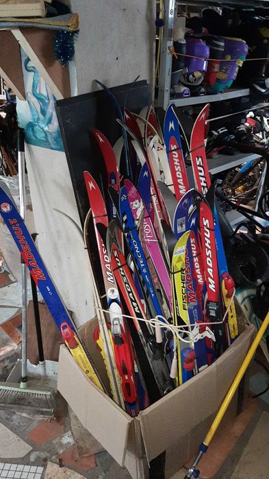 прокат лиж:бігових, гірських та сноубордів.