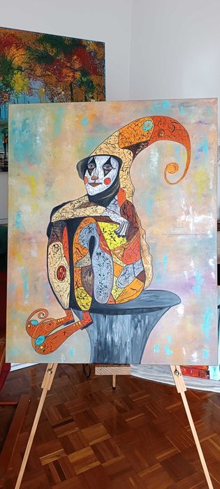 Tela original, óleo sobre tela
