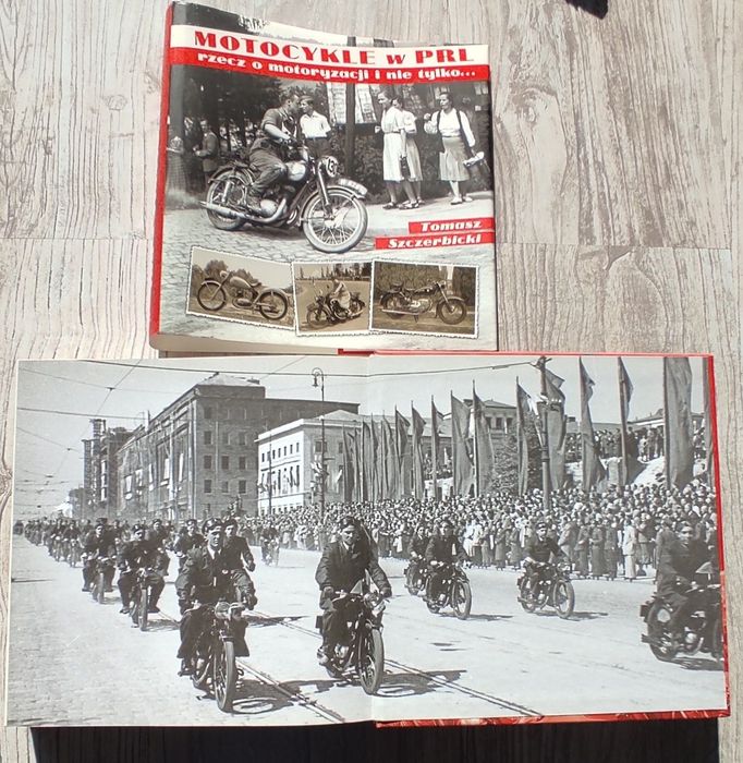 Motocykle w PRL książka WSK SHL Junak