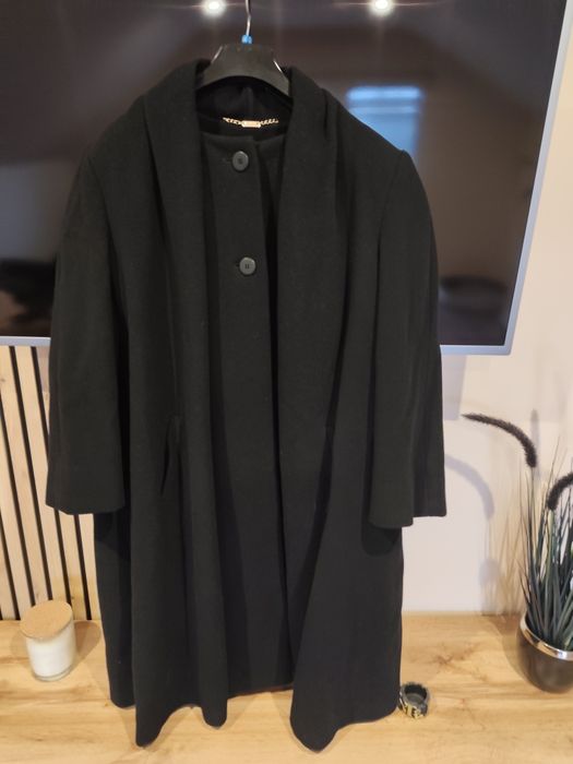Płaszcz damski wełniany