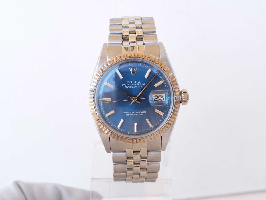 Rolex Datejust 36mm Jubilee Sigma Pie Pan Blue Dial