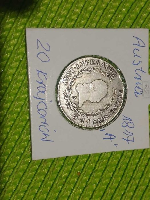 moneta srebrna Austrii z 1817r