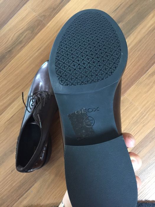 Buty skorzane  damskie Geox respira