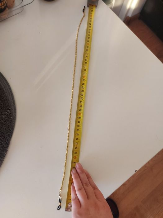 w.ł.a.s.n.o.r.ę.c.z.n.i.e wykonany sznurek do okularów sznureczek łańc