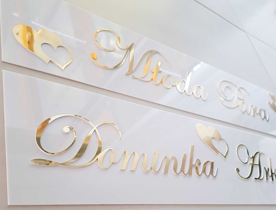 Rejestracja ślubna personalizowana