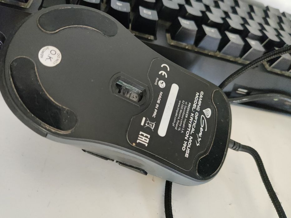 Zestaw gamingowy Genesis: klawiatura Thor 200 + mysz Krypton 190