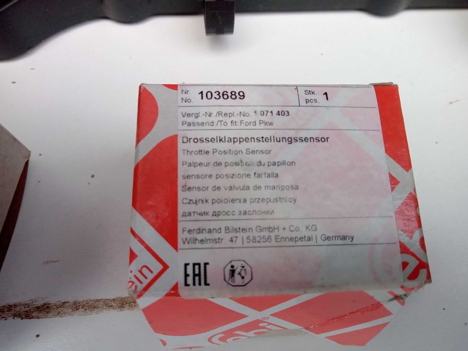 Osprzęt silnika Ford Fiesta MK6 1,3 Fusion A9JA