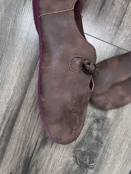 Mary Jane szerokie okrągłe noski mokasyny r.41 wkl.26,5cm barefoot