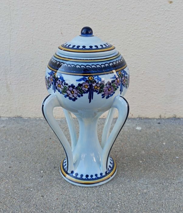 Pote "Caravela Portuguesa" em faiança Outeiro Águeda