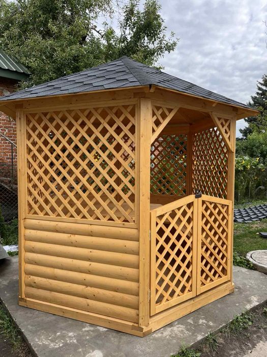 6-кутна Альтанка бесідка на 10-12гостей