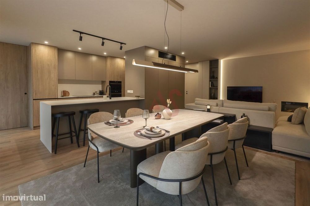 Apartamento T3 Novo no Empreedimento Vess Living na Costa em Guimarães