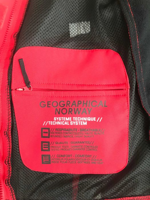 Damski softshell z kapturem firmy Geografical Norway, roz.S