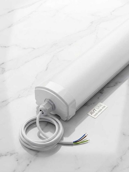 Промисловий лінійний LED світильник AVT БАЛКА 52W A+ 5200Lm IP65 1.2м для складів, магазинів, автомийки, СТО, гаражу, є великий вибір оптом і роздріб