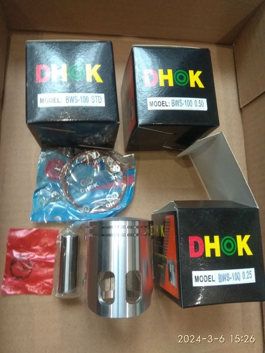 Поршень Ямаха ЮБ-100/БВС-100 Yamaha YB-100/BWS-100 Поршень Минск