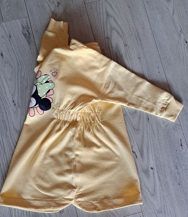 Nowa bluza z długim rękawem  ocieplana dziecięca