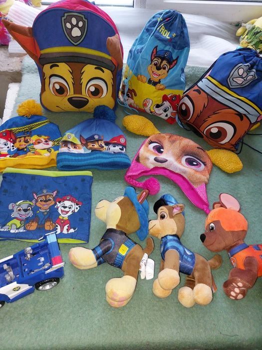 Щенячий патруль шапка,рюкзак