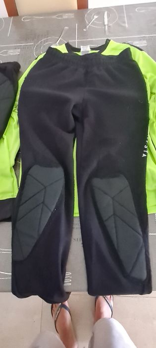 Conjunto Guarda-Redes Kipsta - 14 anos (Camisola + Calças)