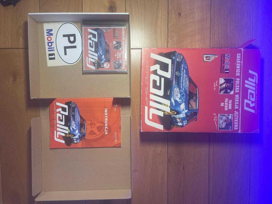 Rally Championship 2000 PC PL | BIG BOX | Gra rajdowa | Retro klasyk