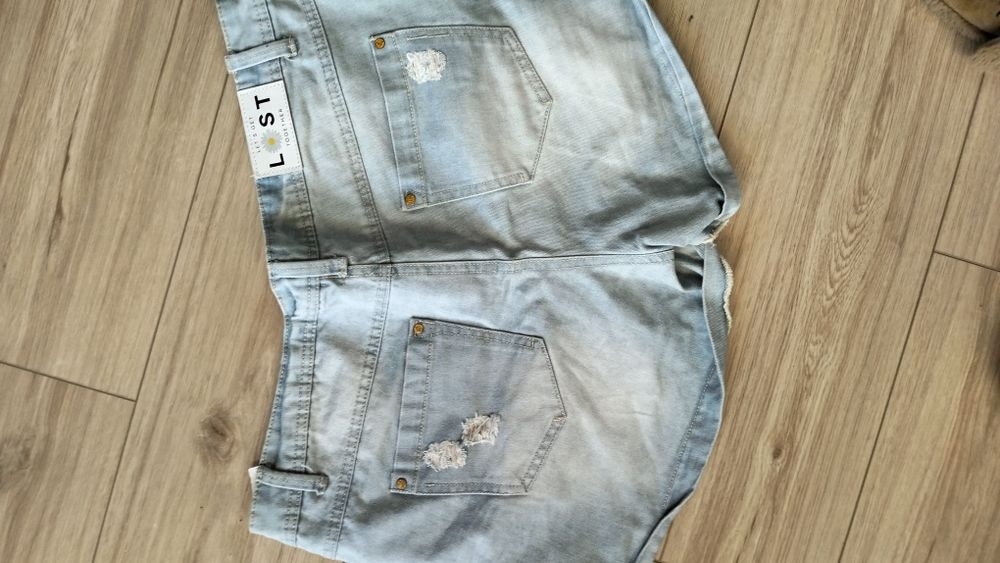 Spodenki jeansowe L
